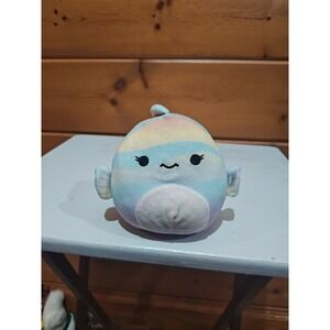 Squishmallows Sea Squad "Canda" Rainbow Fish 5 Inches Cute Soft‎ Small E4